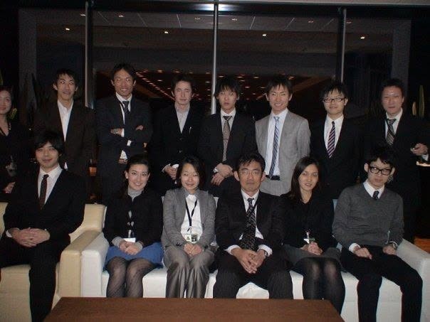 Nick's PwC colleagues, group photo