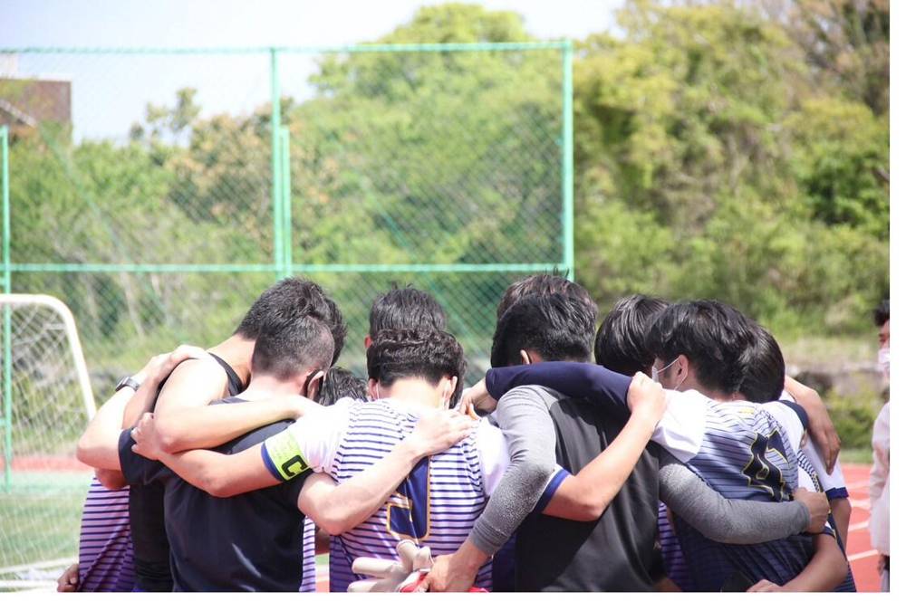 Team huddle